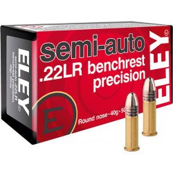 ELEY PRECISION 22LR 40GR SEMI