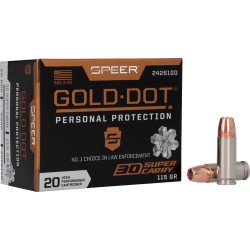 SPEER GOLD DOT 30 SUPER CARRY