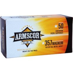 ARMSCOR 357 MAG 158GR FMJ