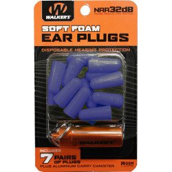 WALKERS EAR PLUGS SOFT FOAM