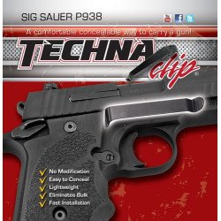 TECHNA CLIP HANDGUN RETENTION