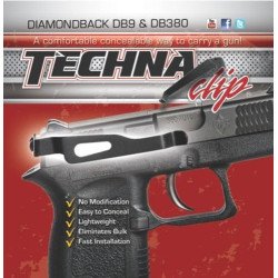 TECHNA CLIP HANDGUN RETENTION